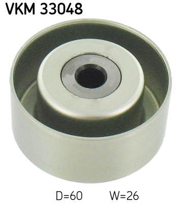 Deflection/Guide Pulley, V-ribbed belt - VKM 33048 SKF